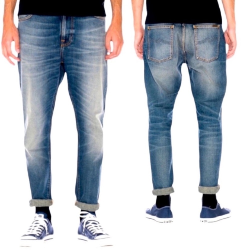 Nudie Jeans Brute Knut Organic Cotton Denim Size 32x30